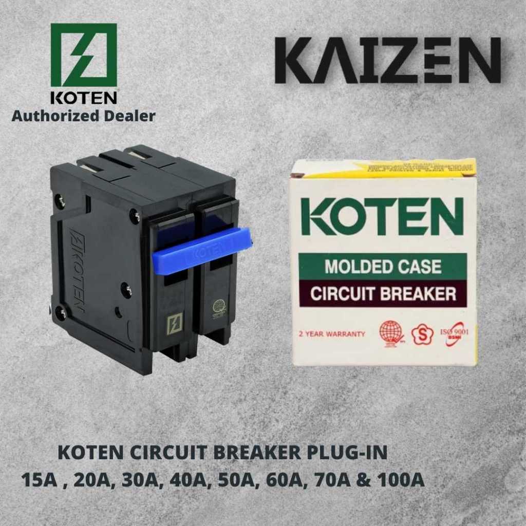 KOTEN SAFETY BREAKER SHUTA BREAKER 15AMP 20 AMP 30 AMP 40AMP 60AMP - Image 5