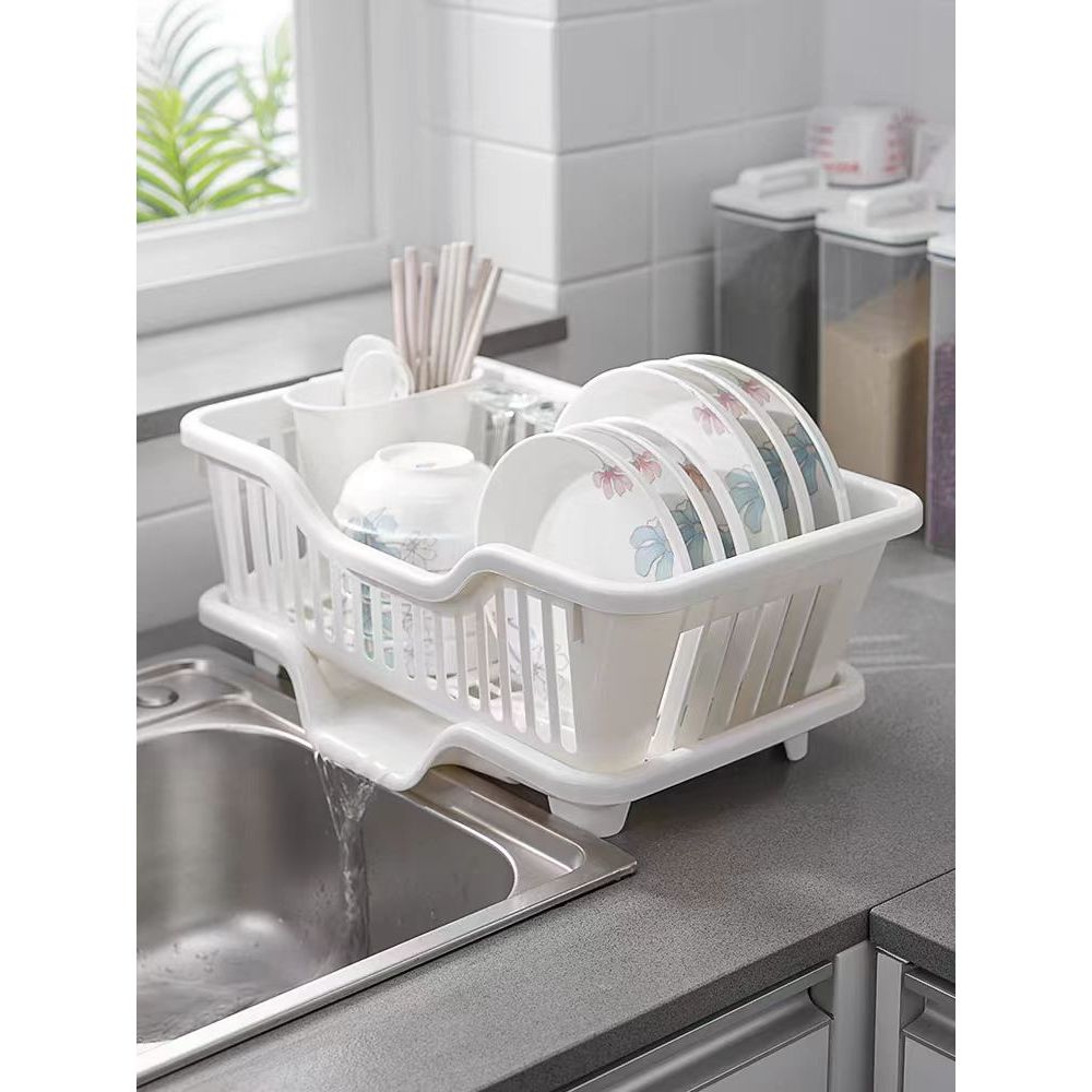 Dish Drainer Kitchen Dish Rack Dish Storage Rack Plate Drainer Dish Organizer Dish drainer rack cabi - Image 2