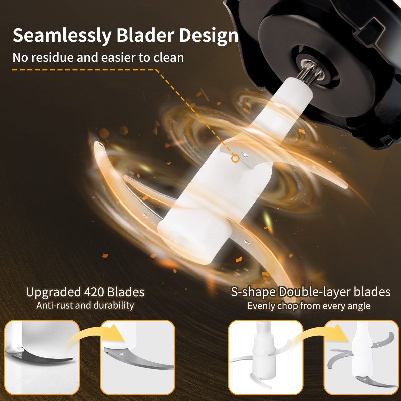 Gold Star Meat Grinder Food Processor Electric Heavy Duty MultiFunction Blender Baby Food Processor - Image 6