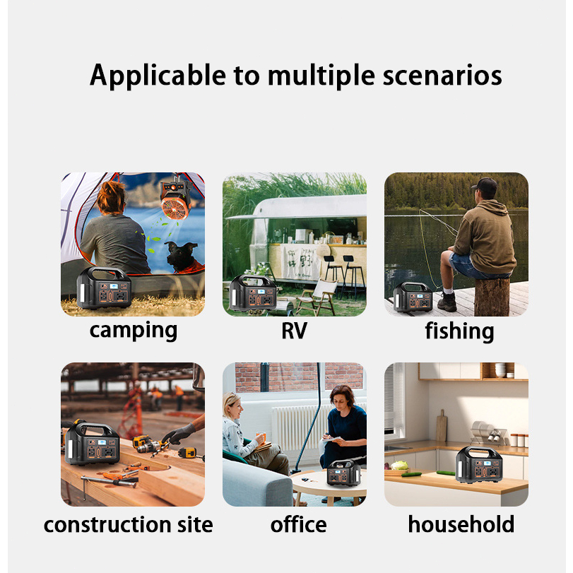Power Station 220V 150W Solar Generator Station Multi-function Big Capacity Solar Powerbank - Image 3