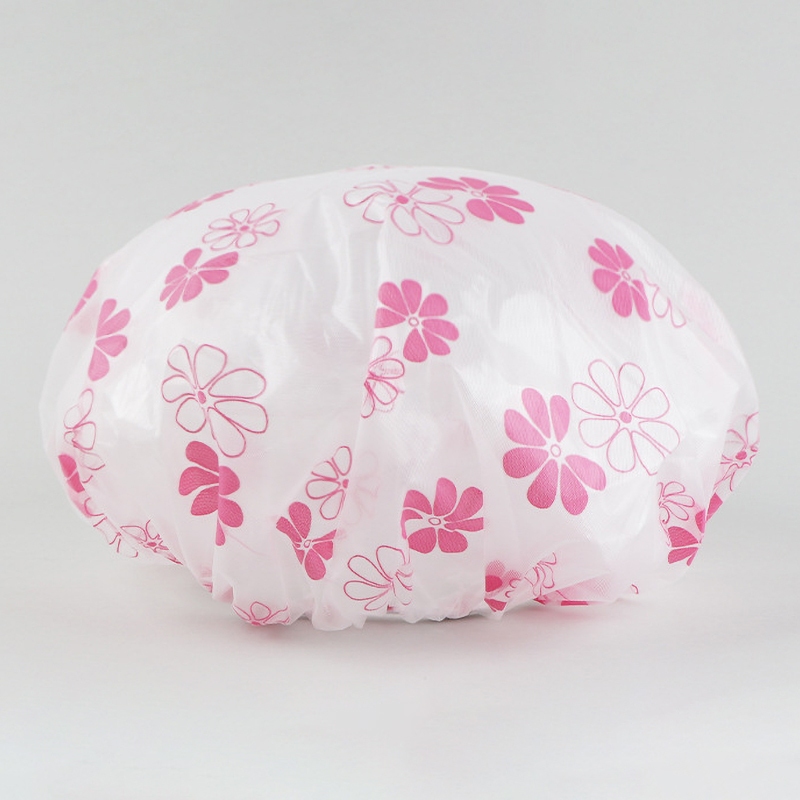 dailyhome Bath Cap Shower Cap Adult One Size (Random Design)