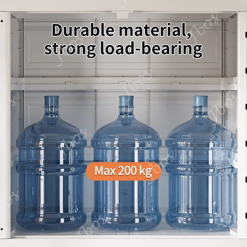 Jbos Wardrobe Cabinet for Clothes Storage Small Home Simple Modern Cabinet Storage Rental Room - Image 2