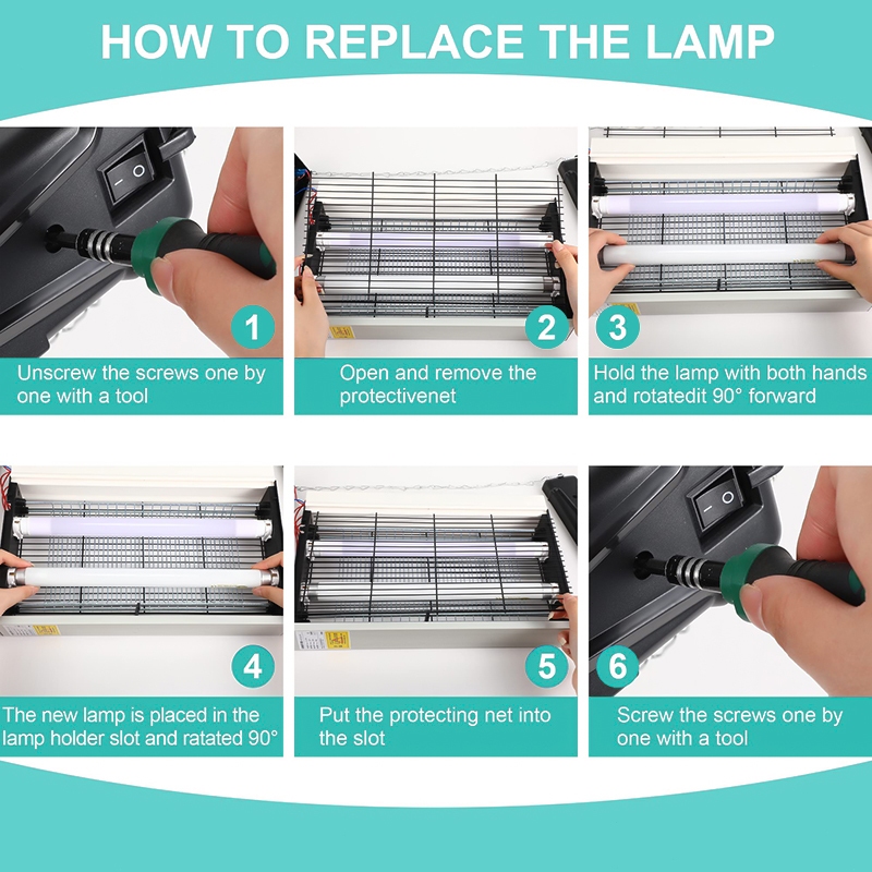 OOKAS Powerful Electric Mosquito Killer Lamp Fly Killer Uv Light Insect Killer - Image 5