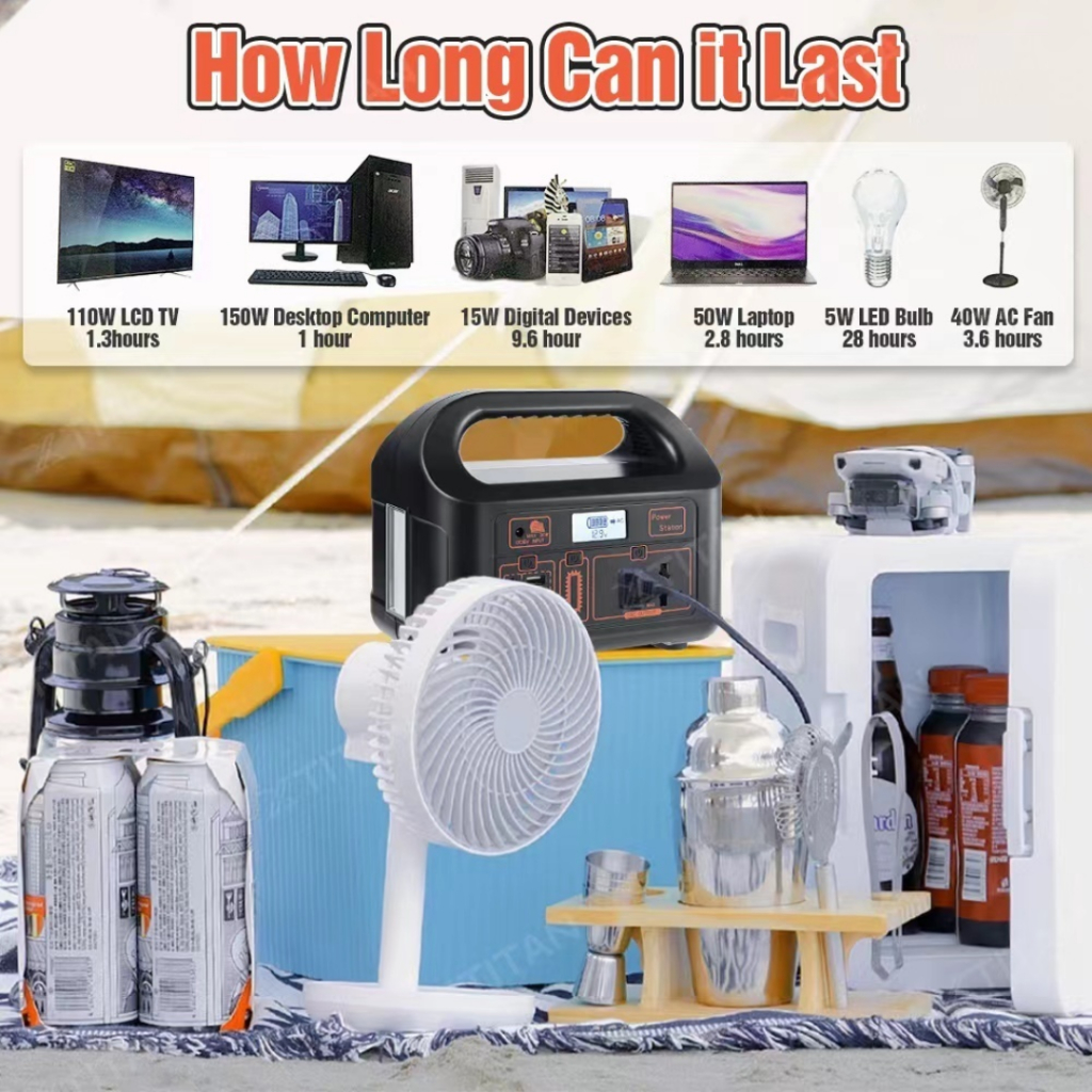 power station 220v 150w power station multi-function portable big capacity solar generator station - Image 5