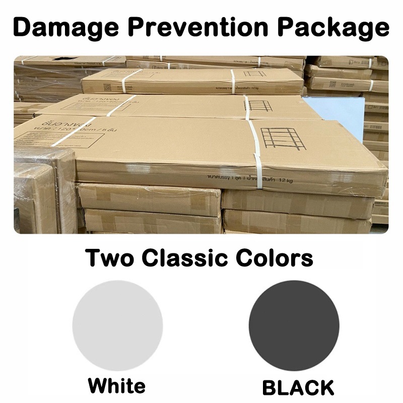 Boltless Steel Rack 5/6 Layers Adjustable Heavy Duty Rack Metal Stainless waterproof Storage Shelves - Image 8