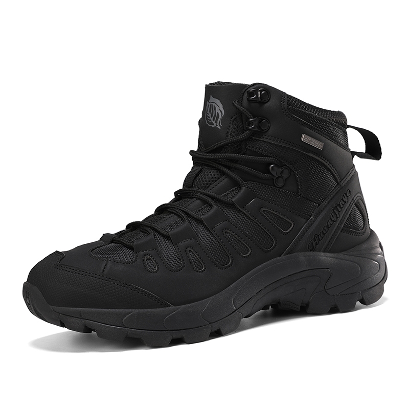 COD Fashion Boots Comfortable and breathable hiking Boots for man Outdoor Hiking Shoes - Image 4