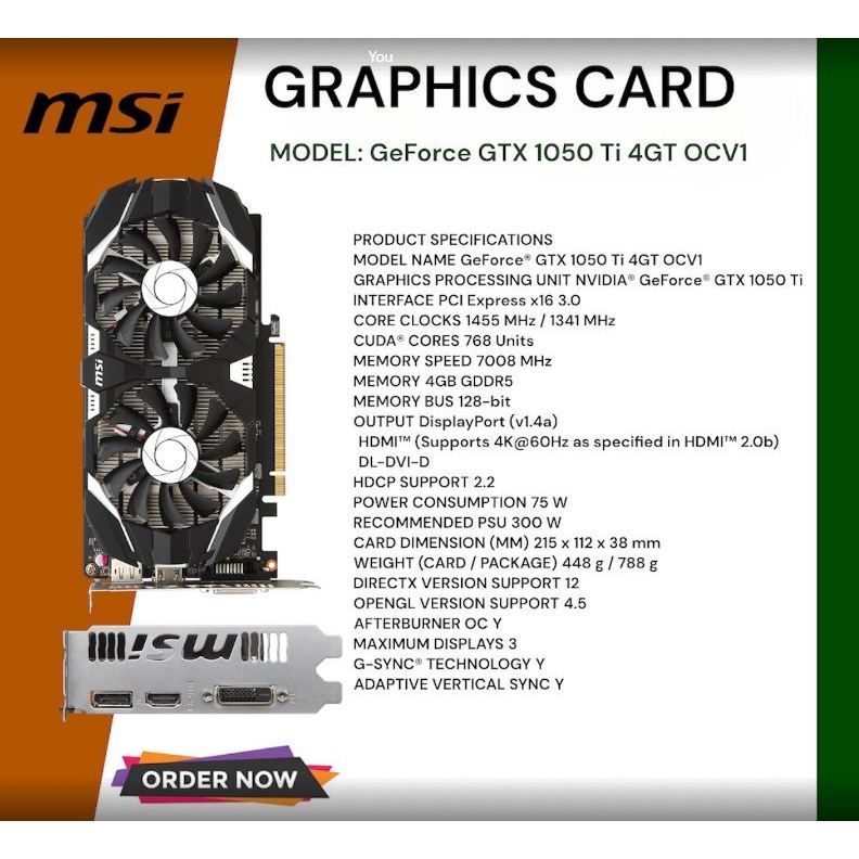 Shop graphic card msi gtx 1060 for Sale on Shopee Philippines