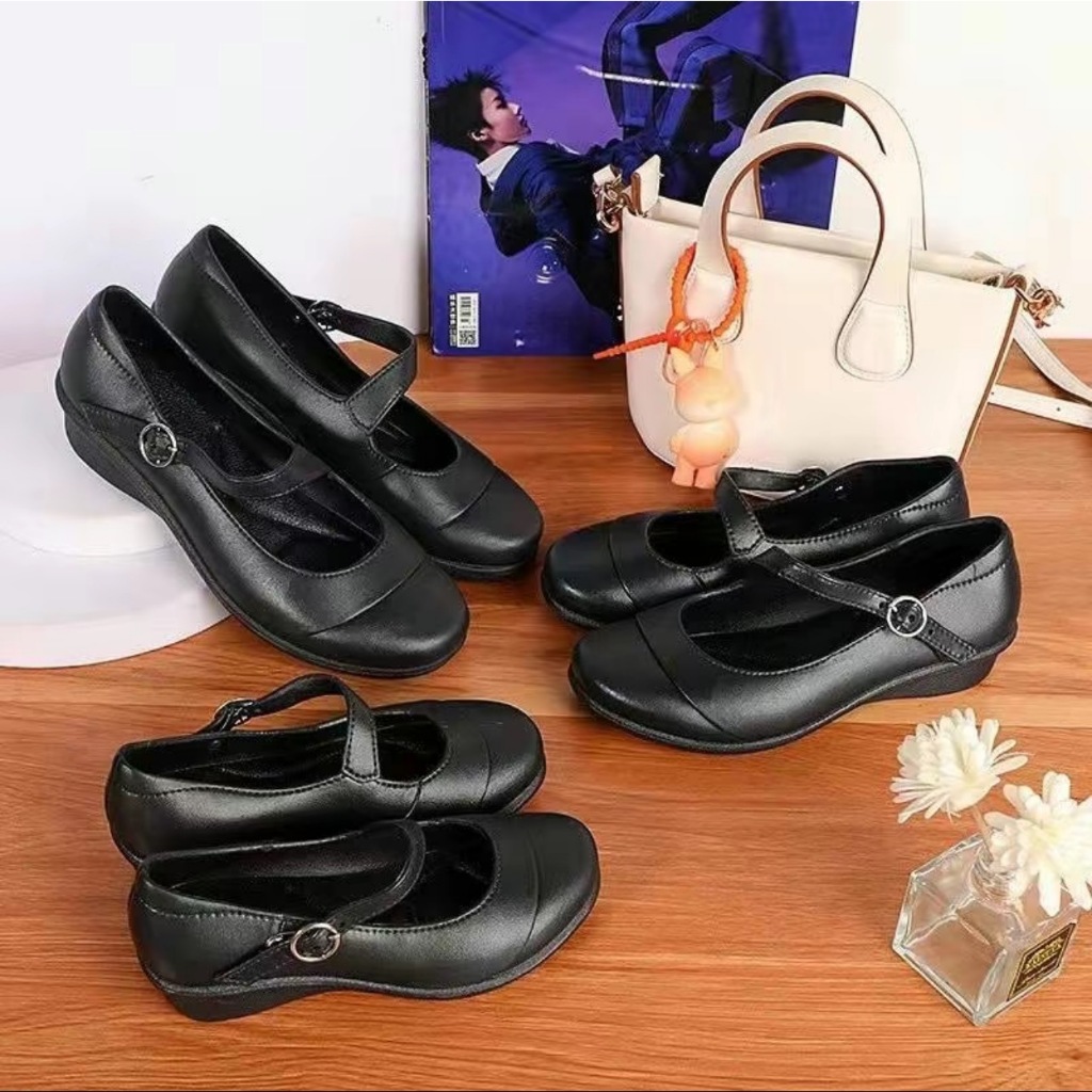 Shop school uniform shoes leather for Sale on Shopee Philippines