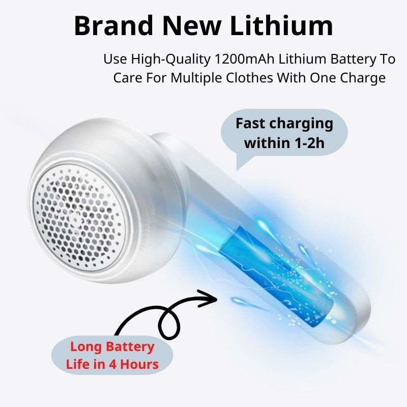 Electric Lint Remover USB Fluff Razor For Fabric Sweater Clothes Remove Fluff Pellets Cut Shakang - Image 6
