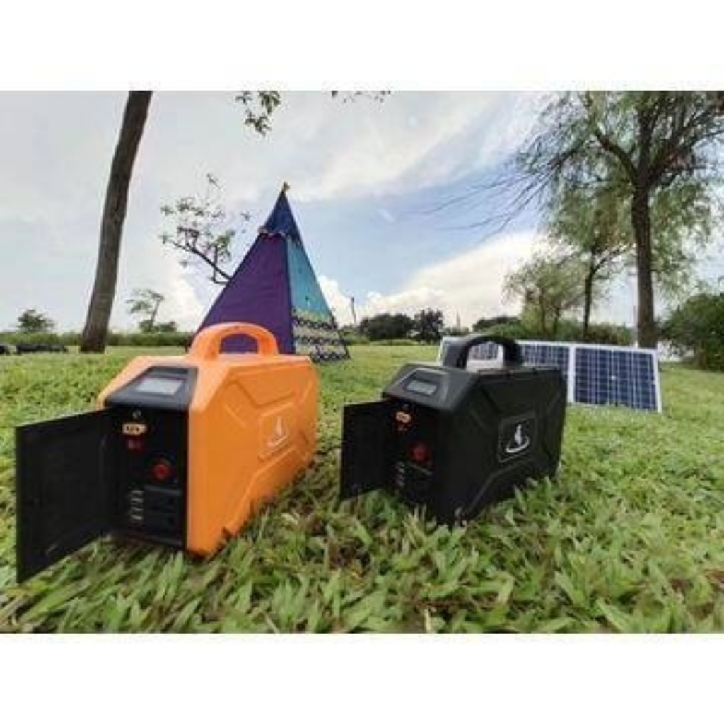 Power Station Solar Portable 220v 200w Original Outdoor Powerbank Solar Charger Generator Camping US - Image 5