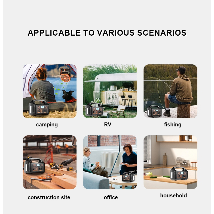 150W Camping Energy Storage 50Hz/60Hz Outdoor Power Bank Portable Power Station Solar Power Station - Image 4