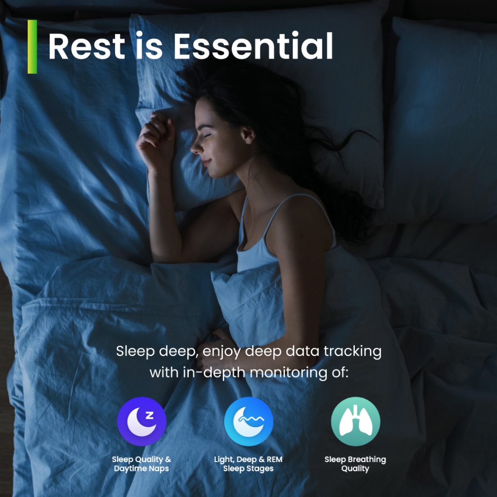 Amazfit Bip 5 Unity 1.91" Large Display Smartwatch Bluetooth Phone Call Fitness Health Data Tracking - Image 7