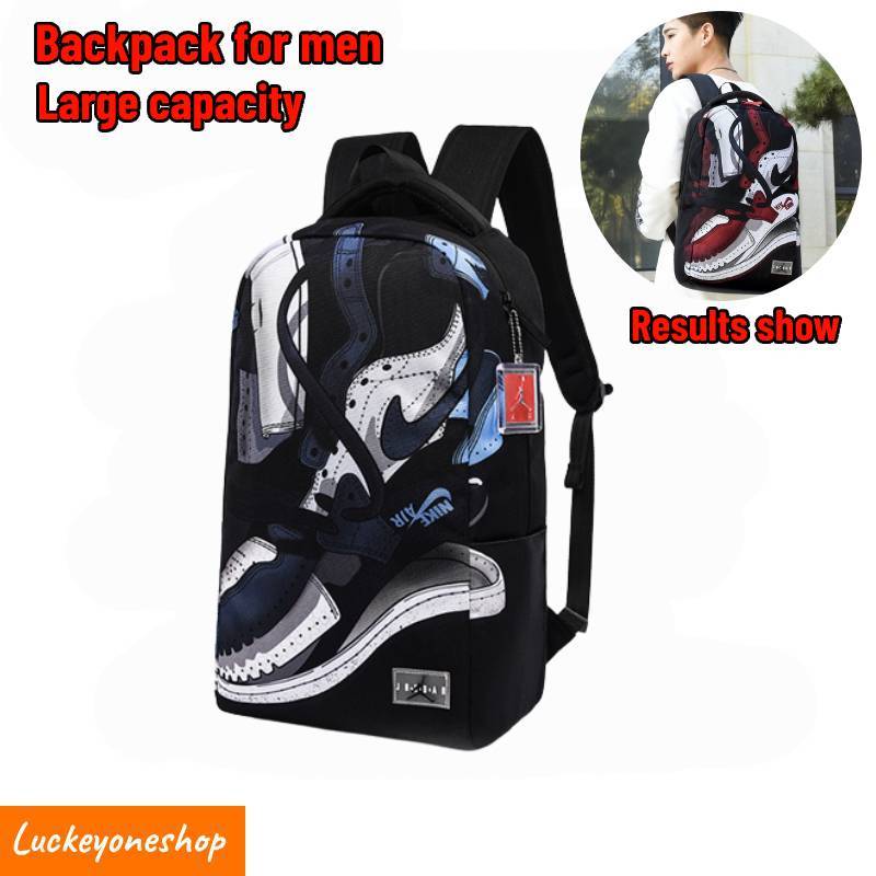 Large jordan backpack best sale