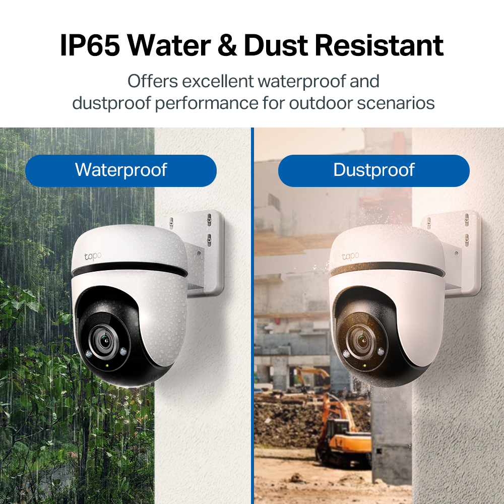 TP-Link Official Store | Tapo | C500 | Outdoor CCTV Camera Wi-Fi Waterproof | 360 | Motion — view 5