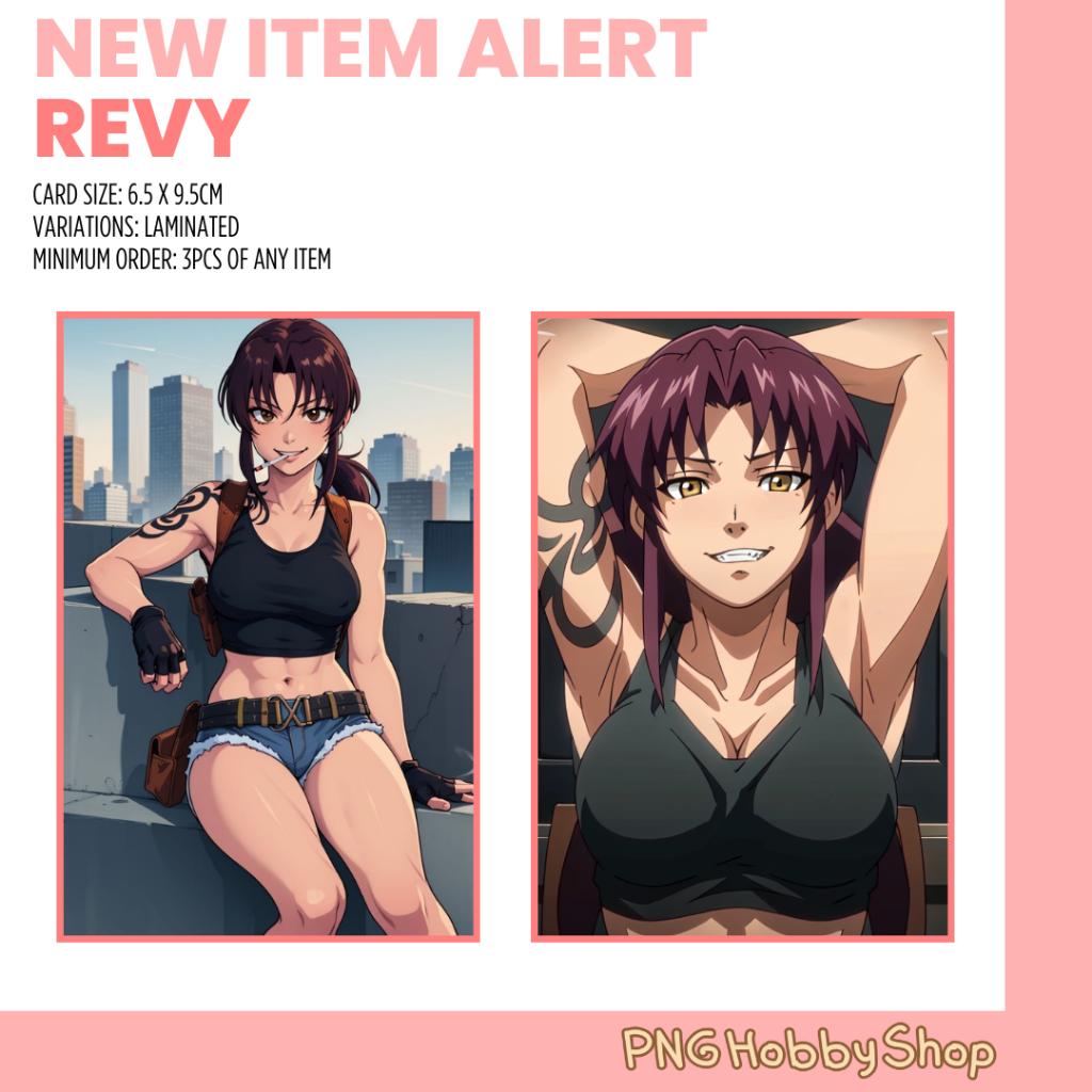 Shop revy black lagoon for Sale on Shopee Philippines