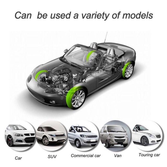 ETTRO Tire Pressure Monitoring System Solar Car Pressure Alarm System Display + 4 External Sensors - Image 3