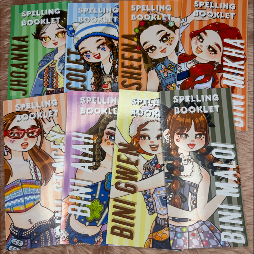 BINI Spelling Booklet (30 Sheets) - Manila Store