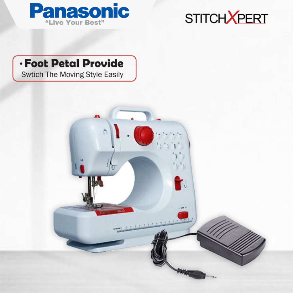 Portable Sewing Machine FHSM 505A Pro Upgraded 12 Sewing Portable Mini Sewing Machine - Image 3