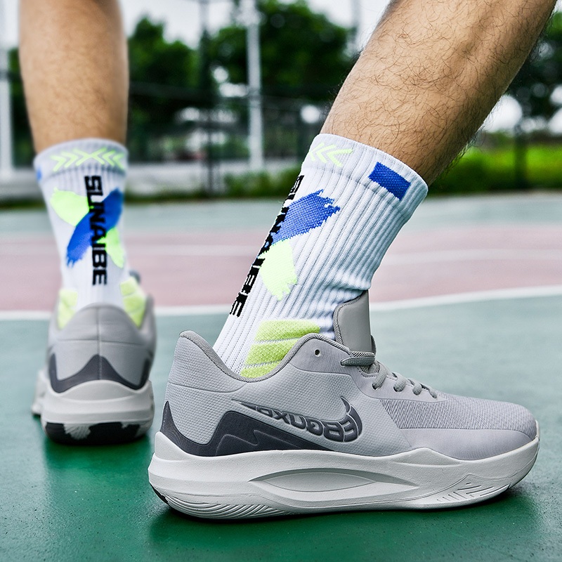 Precision 6 Mint Green Unisex Sports Basketball Shoes For Men SPIKE Quality With Box 2207 - Image 2