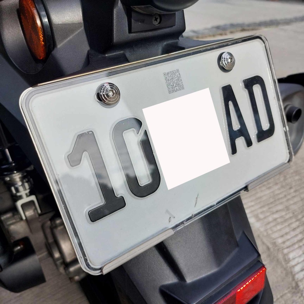 Motorcycle Plate Protector Metal/Stainless - Image 2