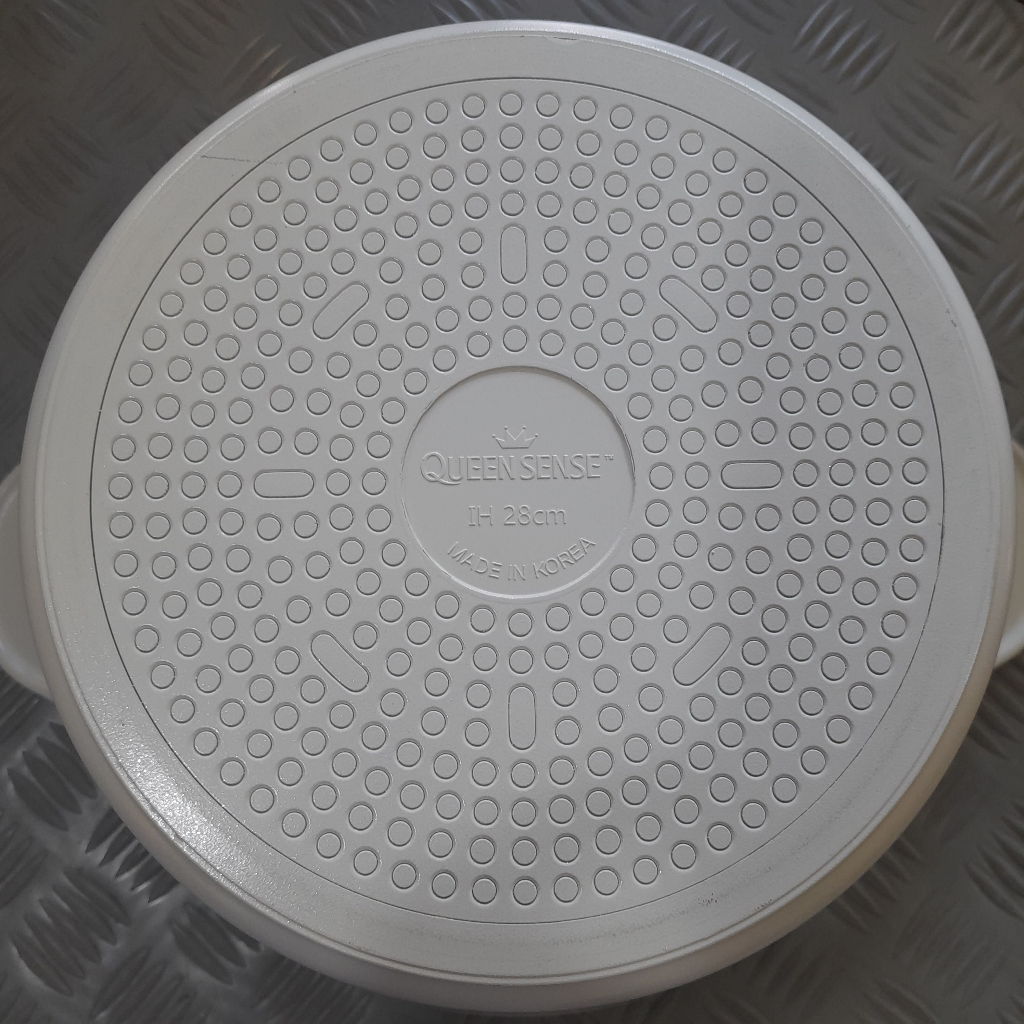 28cm 10L Queen Sense Non-stick Induction Ceramic Coating Large-sized Casserole Cooking Pot