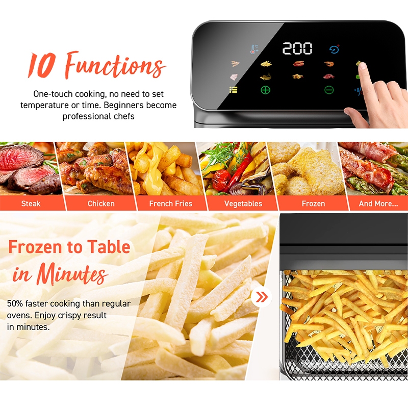 OOKAS Air Fryer Electric Fryer Machine - Image 7