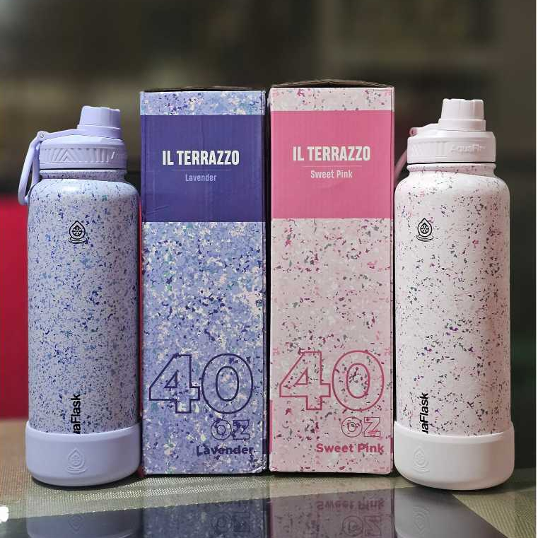 [MANILA PROMO] Aquaflask IL TERRAZZO (18oz/22oz/32oz/40oz) Limited Edition w/ Silicon Boot