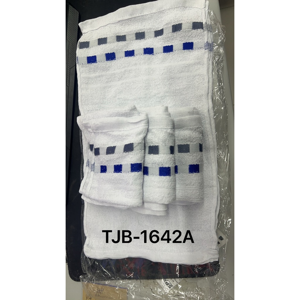 COD WHITE STYLE FACE TOWEL (12 PIECES PER PACK)