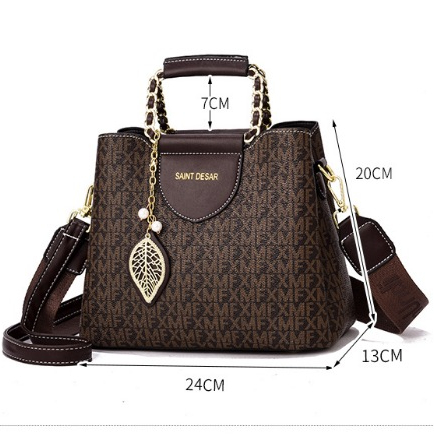 New high-end and fashionable printed handbag for women's bag and crossbody bag#B0292 - Image 8