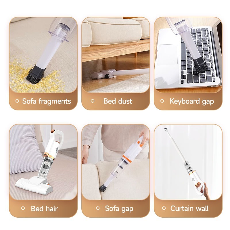 Multifunction portable Wireless Vacuum Cleaner Handheld Rechargeable Home suction Electric Sweeper - Image 6