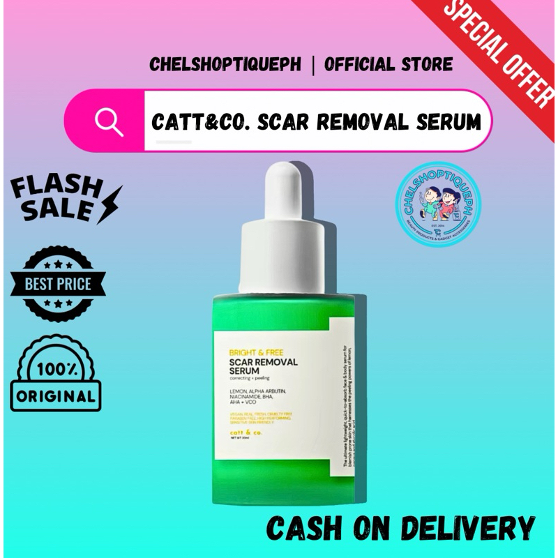 SCAR REMOVAL SERUM CATT & CO. SCAR REMOVER