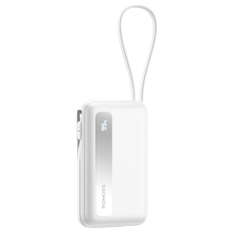 Romoss PPR20 20000mAh Super Fast Charging Built-in Cables Large Capacity UltraThin Compact Powerbank - Image 8