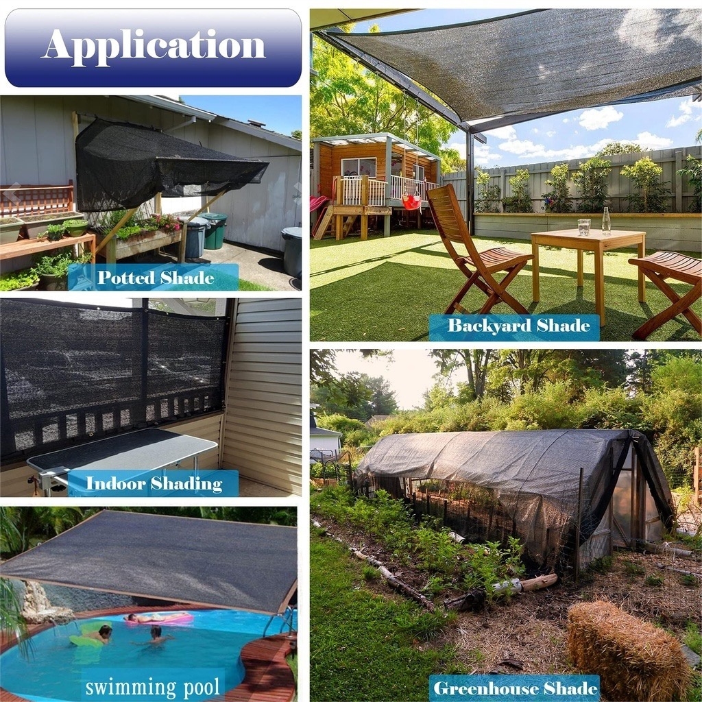 BUY 1 TAKE 1 Net Shade Outdoor Waterproof Anti-Uv 90% Sunshade Net Garden Plant Net Heavy Duty - Image 7