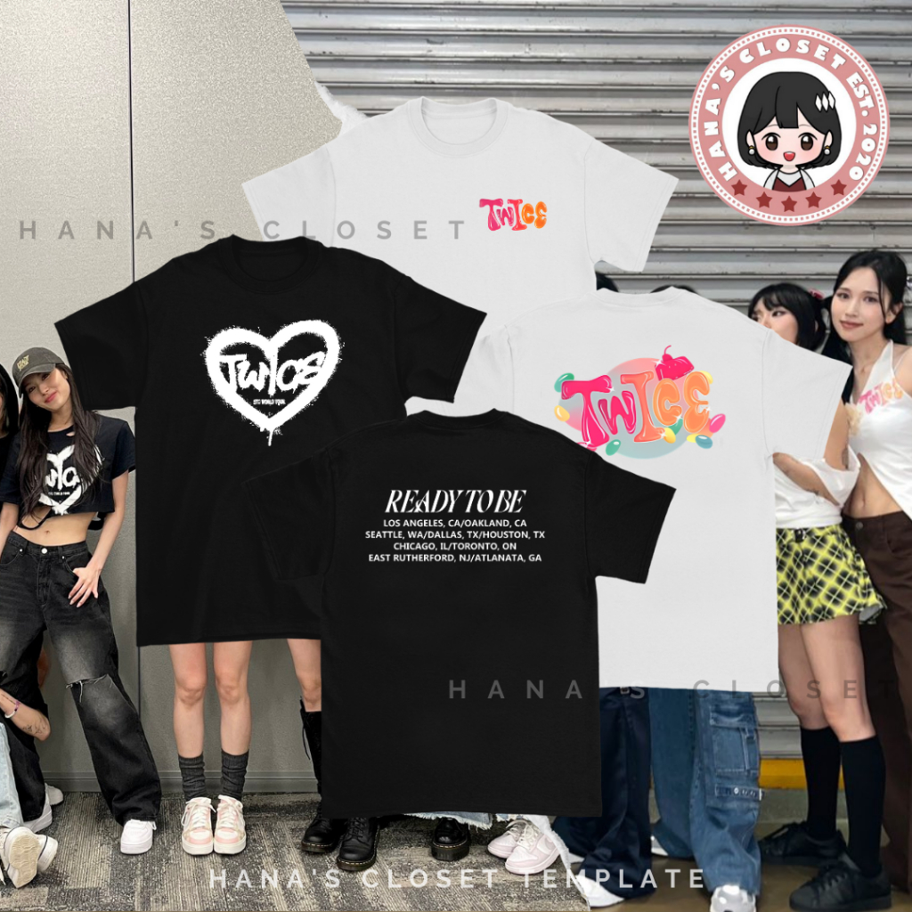 TWICE Tシャツ TWICE T-SHIRT - READY TO BE - JYP SHOP