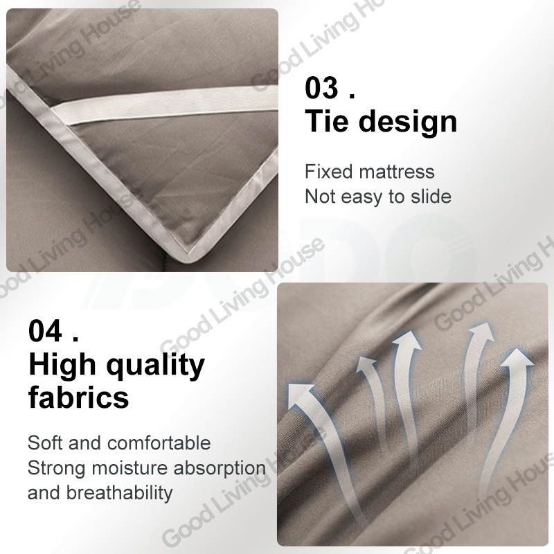 10cm Mattress Thicker Foam Mattress Topper Foldable Queen Velvet Soft Bed Tatami murah mattres Floor - Image 2