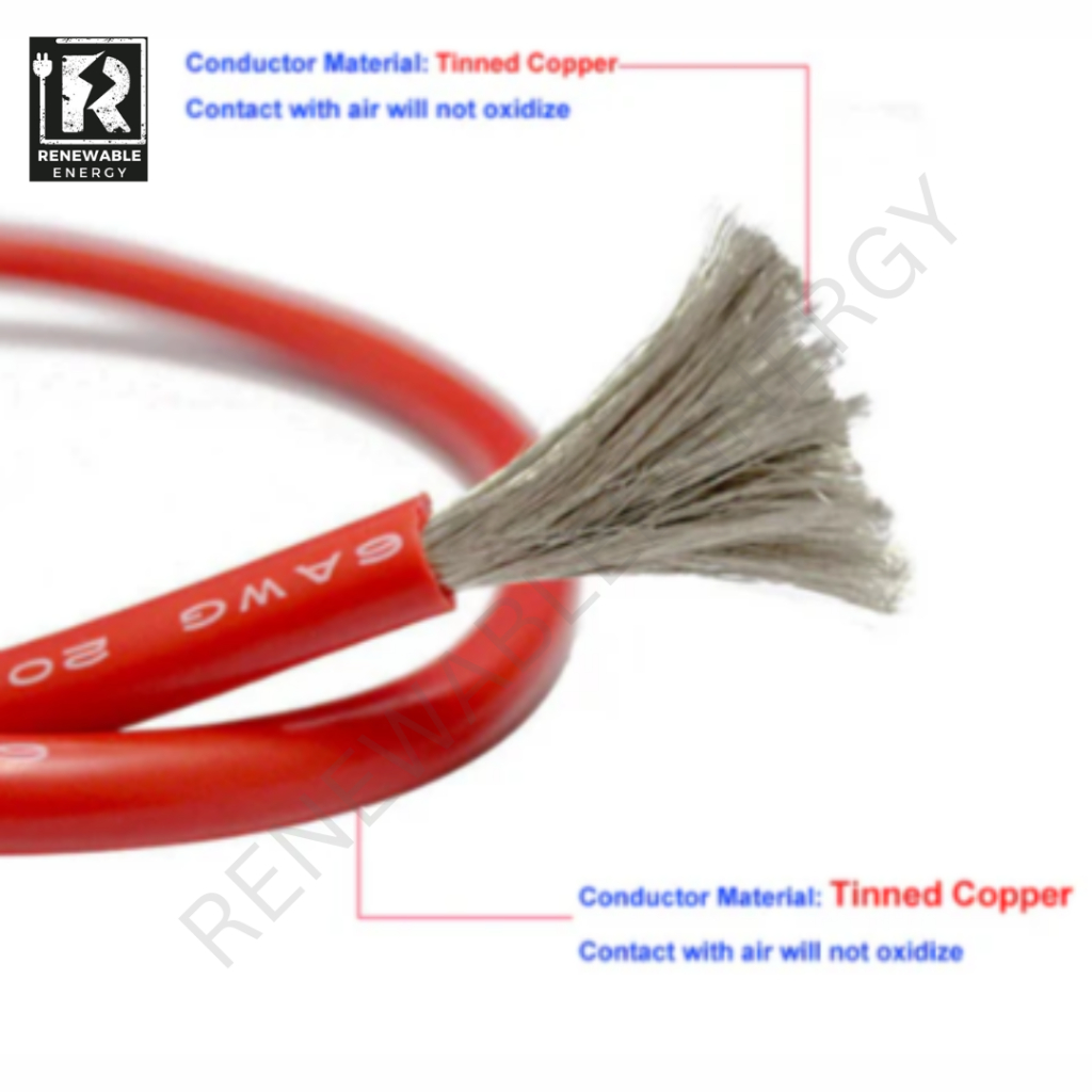 1Meter AWG SILICONE 4AWG  AWG 10AWG 12AWG 14AWG 16AWG 18AWG Gauge Wire Flexible Cable Red / Black — view 4