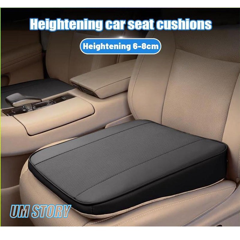 Car Seat Cushion Wedge Car Seat Cushion Pad Ergonomic Incline Seat Cushion Skin-friendly Driver's Driver Booster For Wheelchair, Car Seat, Dining Chair