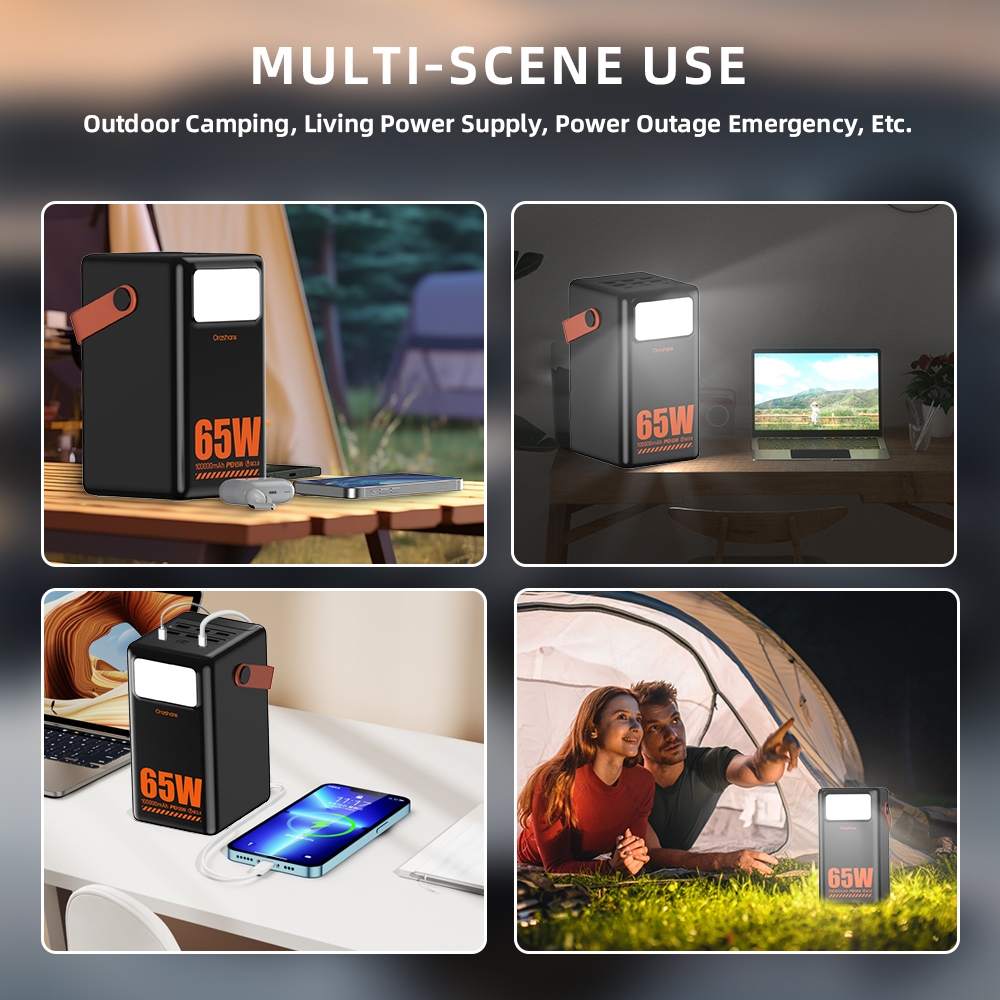 Orashare OL100APro Powerbank 100000mAh PD 65W Super Fast Charging For Laptop Ultra-Large Capacity - Image 8