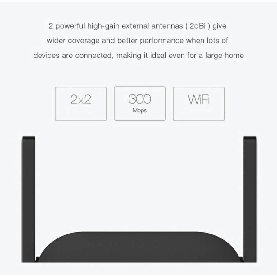 Xiaomi WiFi Extender Ac1200 5.0ghz 1200mbps Wi-Fi Signal Repeater Amplifier Booster Dual Band - Image 3