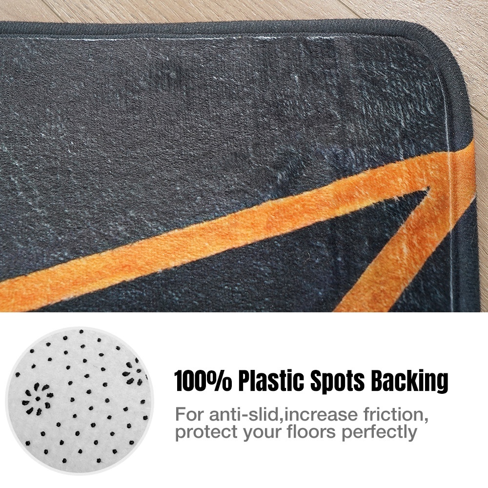 WB [Roll up] M,L,XL 3 Size Crystal Velvet Carpet 3D Floor Mat carpet Floor Carpet Rug for livingroom - Image 6