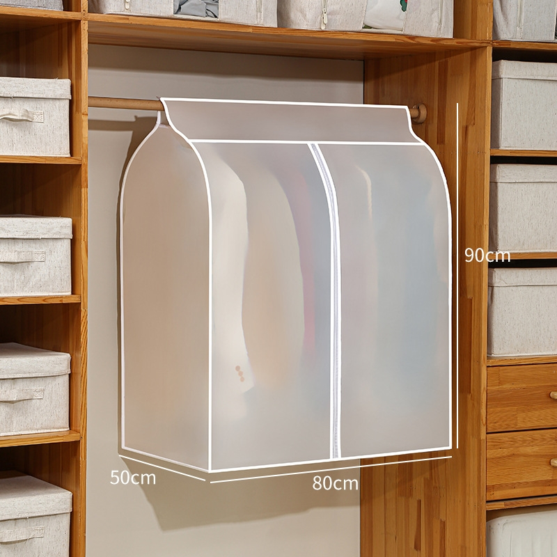 Clothes Dust Cover Clothes Storage Hanging Clothes Suit Coat ​Dust Cover Home Storage Bag — view 8