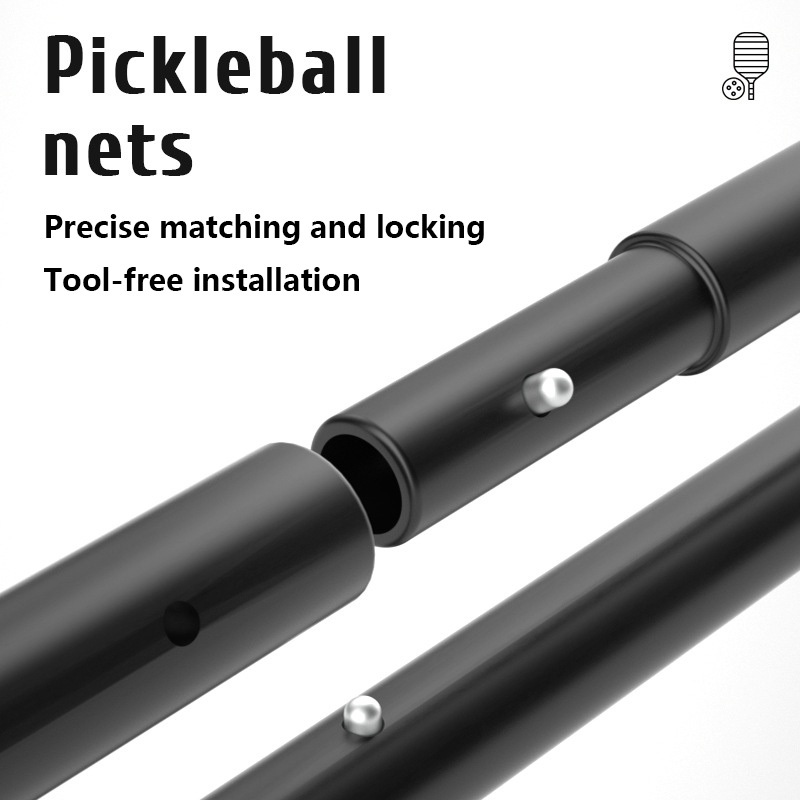 Portable Pickleball Net Set Regulation Size Steady Metal Frame with Carrying Bag — view 2