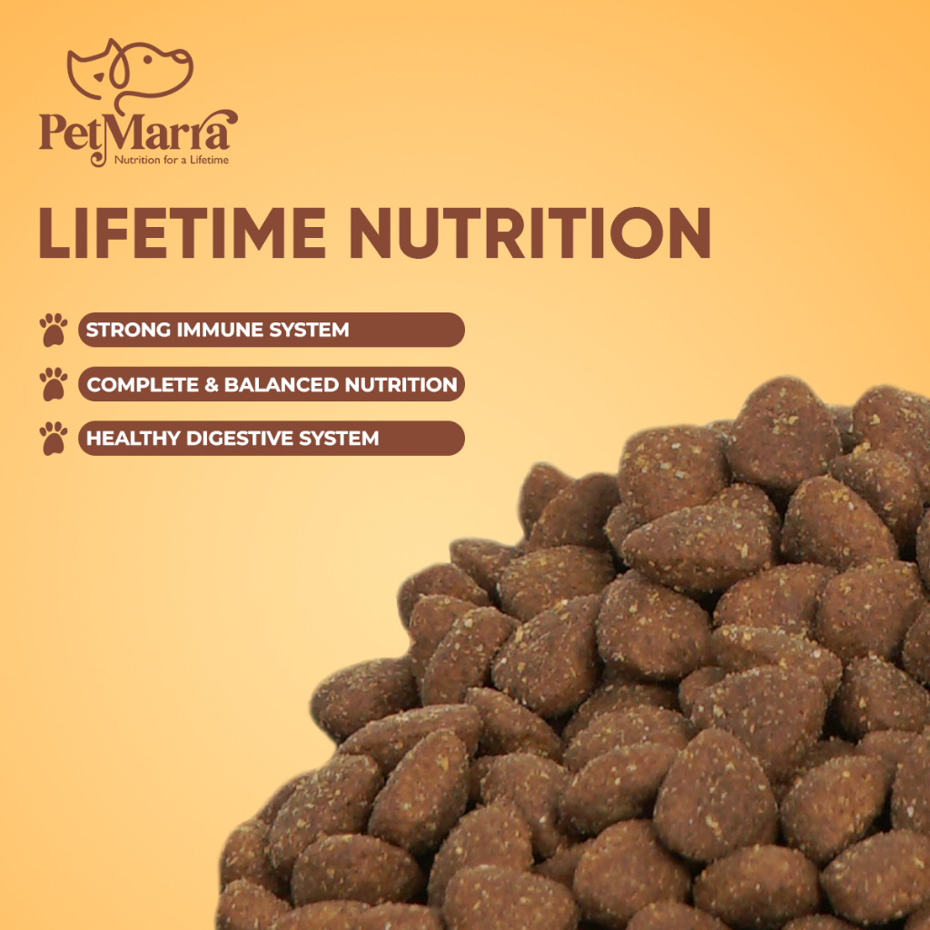 PetMarra Kitten and Adult Cat Dry Food Oceanfish Chicken Liver Beef Milk Flavor 7kg Collection — view 5