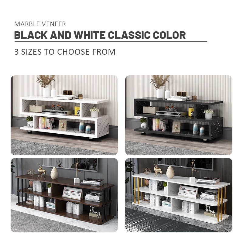 ✨COD✨TV Rack Cabinet TV Stand Table Furniture For Living Room With Multifunctional  Storage - Image 3
