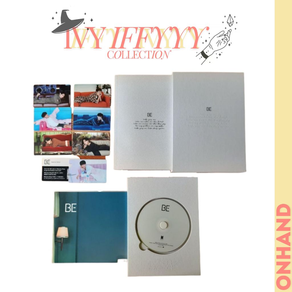 BTS Official Photocard BE Essential Edition - Originale Kpop Corea