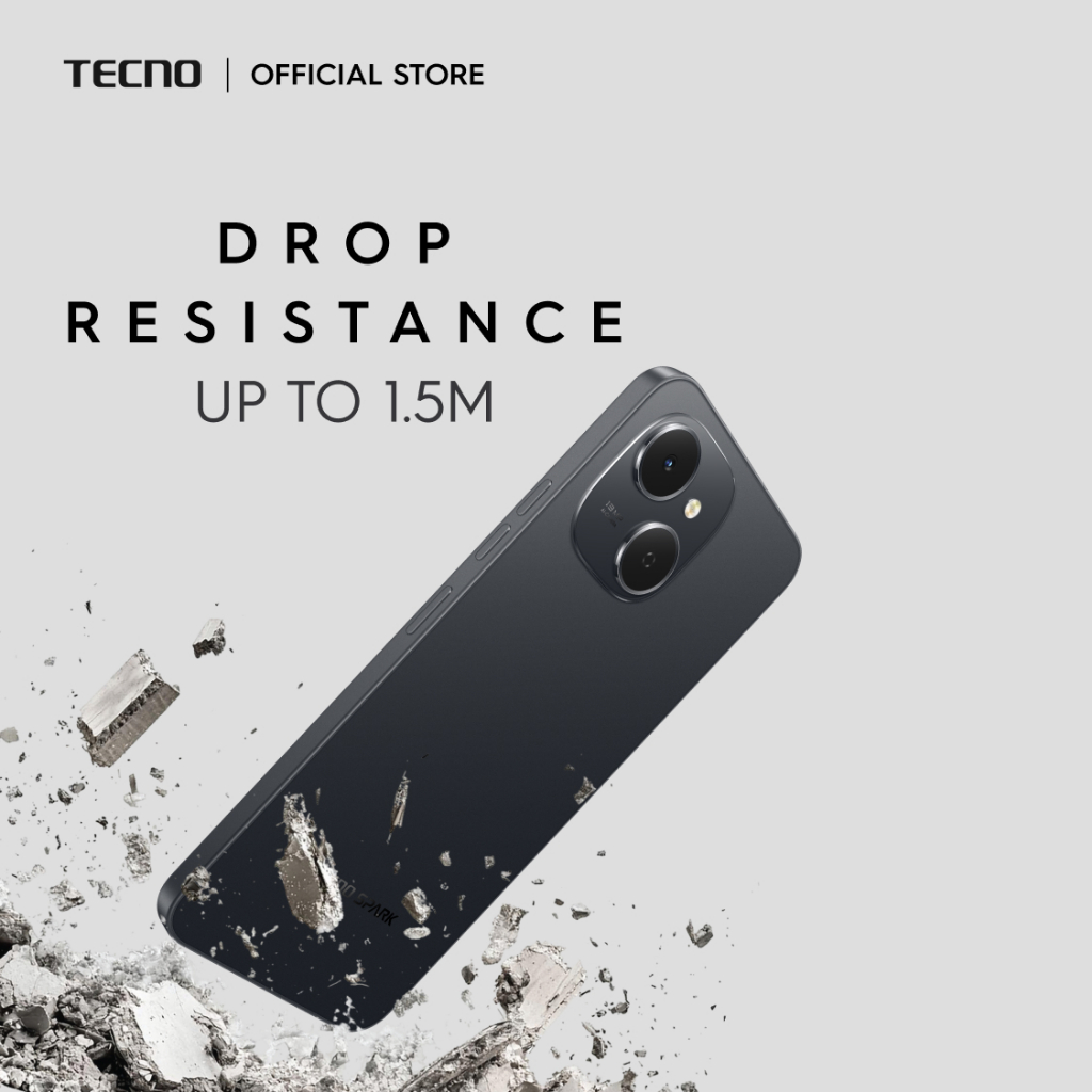 [NEW] TECNO Spark 40c 8GB (4+4)+128GB | 6000mAh 18W BIG Battery | 120Hz, 6.67'' Smooth Display｜IP64 - Image 8