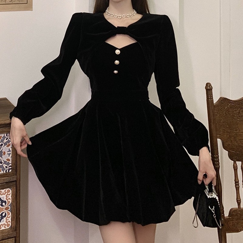 black dress shopee Ariel Maxi Dress