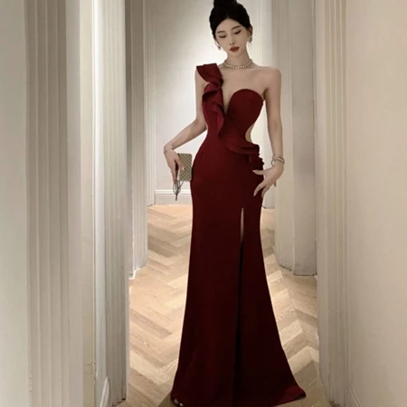 shopee formal dress Shop evening gown for Sale on Philippines fabric-woven