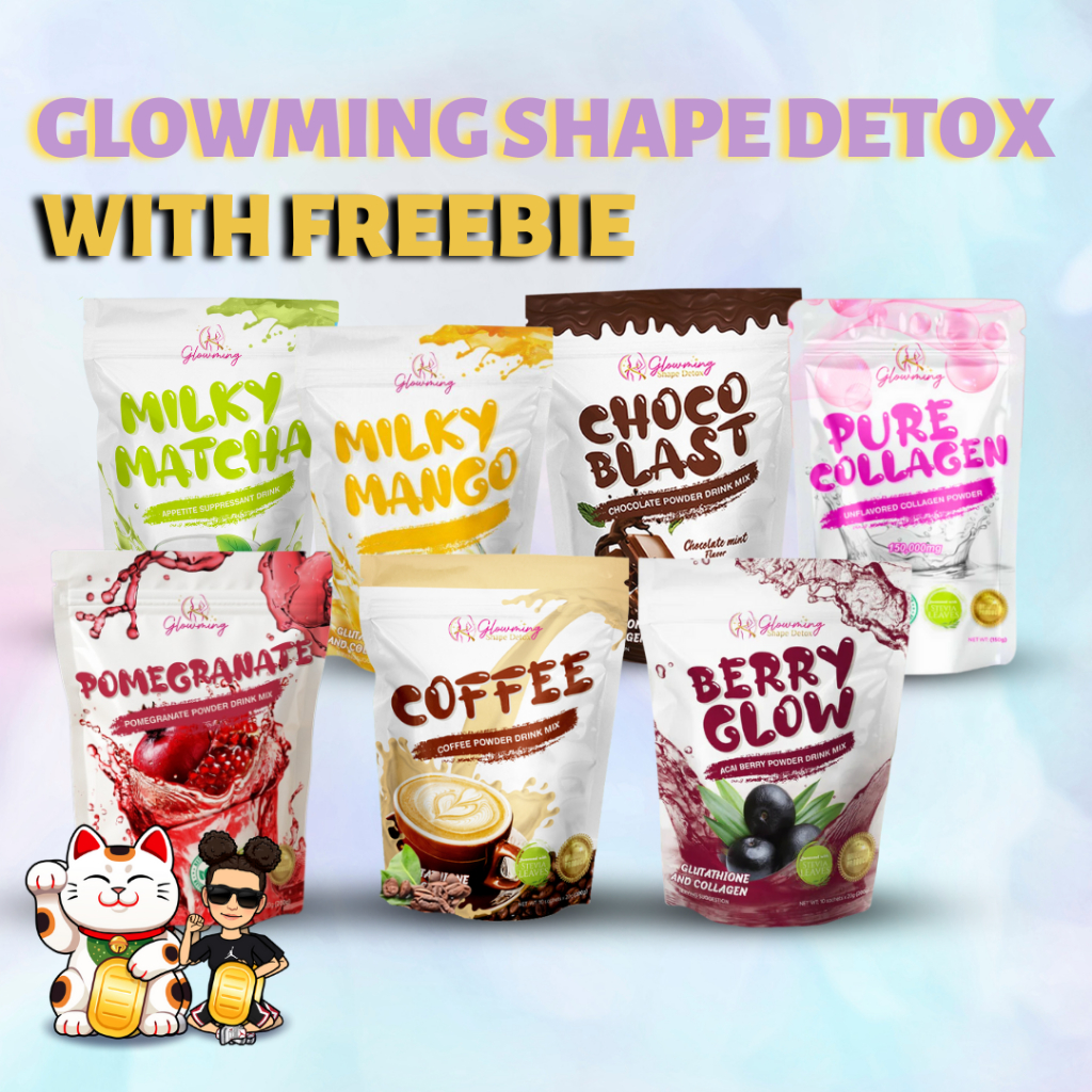 Shop cris cosmetics glowming detox for Sale on Shopee