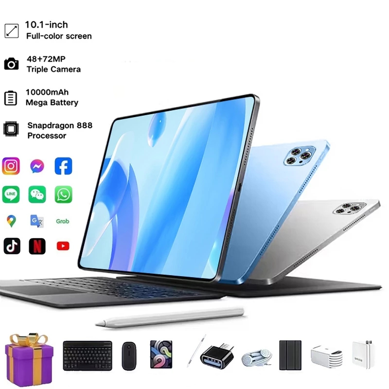 Sunsang S9 Tablet 12inch 16GB +1TB Smart Tablet 𝐀𝐧𝐝𝐫𝐨𝐢𝐝𝟏𝟑 Pad 5G Wifi Dual Sim Card Tablet Android - Image 8